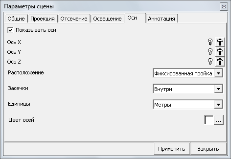 Оси